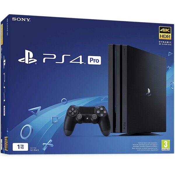 دستگاه Ps4 Pro دو دسته در حد نو