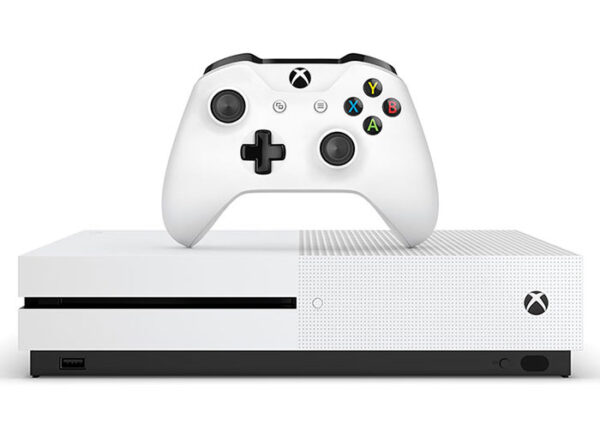 فروش ایکس باکس وان اس Xbox one s دست دوم در حد نو تک دسته درایو دار با هارد 1ترابایت با قیمت ارزان 
