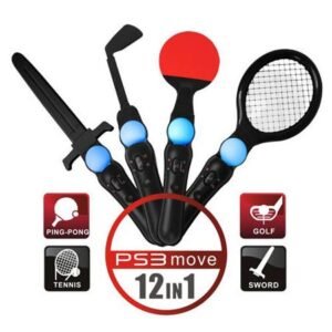 فروش پک ورزشی موو پی اس 3  پک ورزشی Ps3 Move این پکیج را می توان در مجموعه بازی های ورزشی که برای PS4 یا PS3