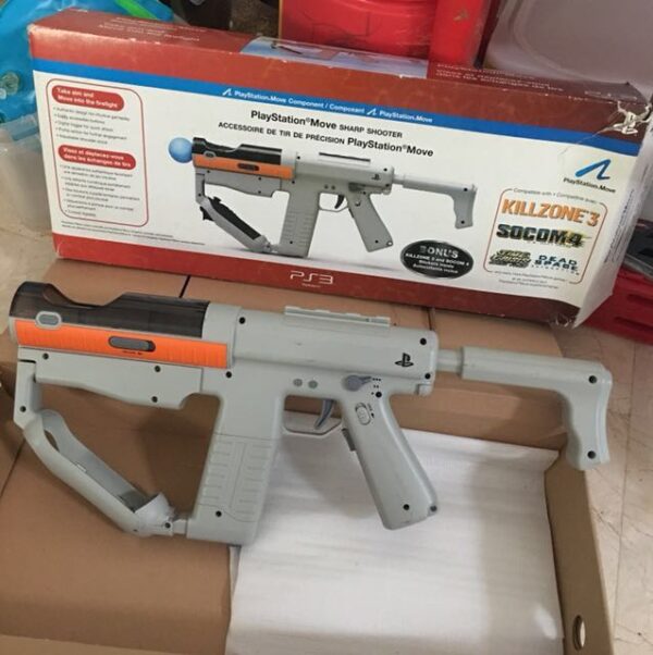 تفنگ حرکتی پلی استیشن 3 موو gun ps3 move