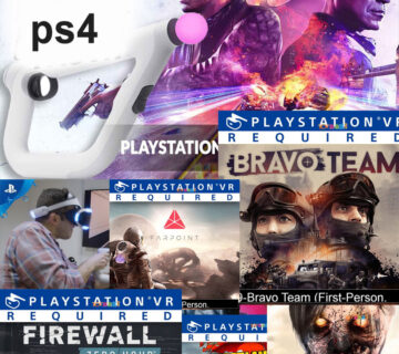 بازی های تفنگ واقعیت مجازی ps4, ps4