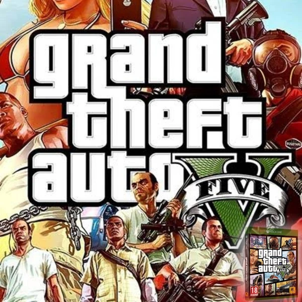 دیسک بازی GTA V  کارکرده – XBOX ONE