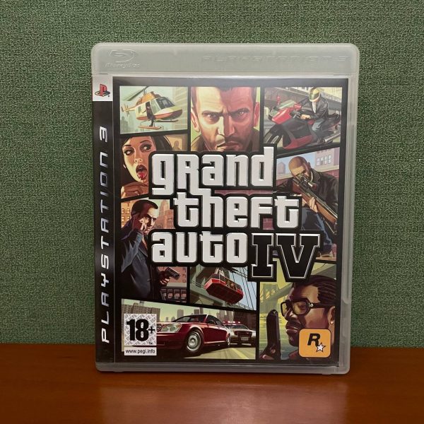 بازی PS3 GTA IV درحد آکبند ریجن انگلیس کارکرده