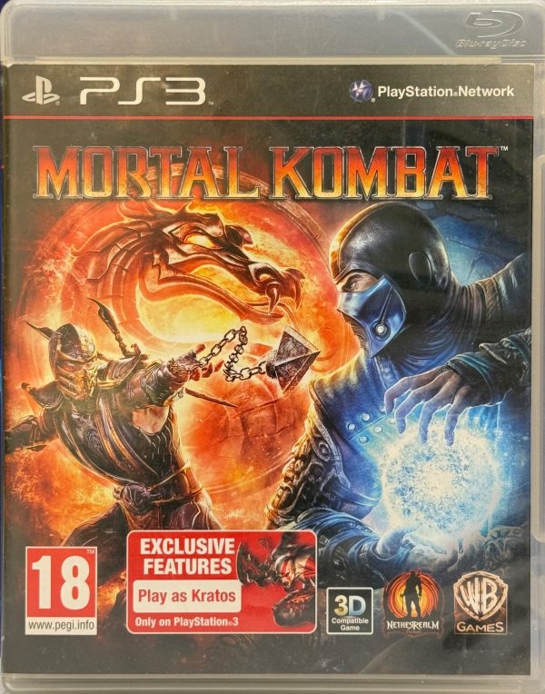 دیسک اصلی بازی Mortal Kombat کارکرده برای PS3