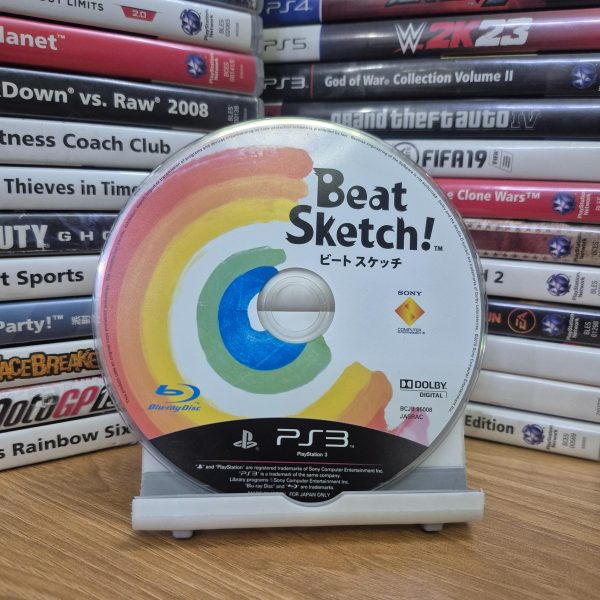 دیسک بازی Beat sketch (نایاب) کارکرده برای دستگاه های ps3 move