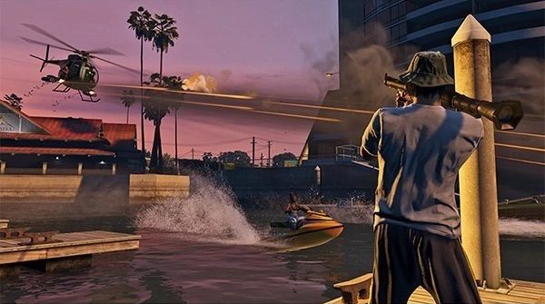 دیسک بازی GTA V  کارکرده – XBOX ONE