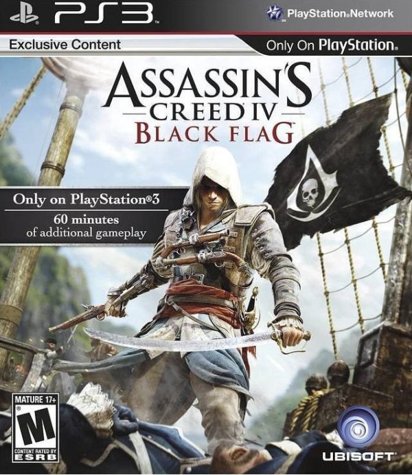 دیسک اصلی بازی Assassin’s Creed Black Flag کارکرده برای PS3