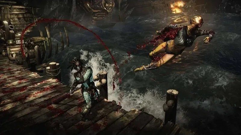 بازی Mortal Kombat XL مخصوص پلی استیشن ۴ کارکرده ریجن2