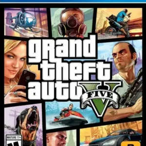 دیسک بازی Grand Theft Auto The V (GTA V) کارکرده برای ps4