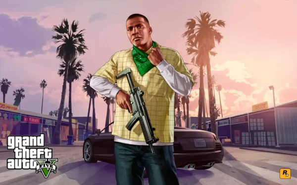 دیسک بازی Grand Theft Auto The V (GTA V) کارکرده برای ps4