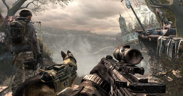 دیسک بازی Call Of Duty Ghosts کارکرده بدون قاب برای پلی استیشن 4