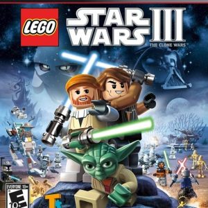 دیسک اصلی بازی Lego Star Wars III The Clone Wars کارکرده برای PS3