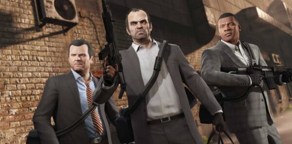 دیسک بازی Grand Theft Auto The V (GTA V) کارکرده برای ps4