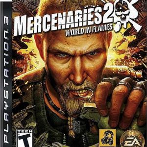 دیسک اصلی بازی Mercenaries 2 کارکرده برای PS3