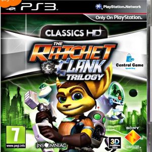 دیسک اصلی بازی Ratchet and Clank Trilogy کارکرده برای Ps3