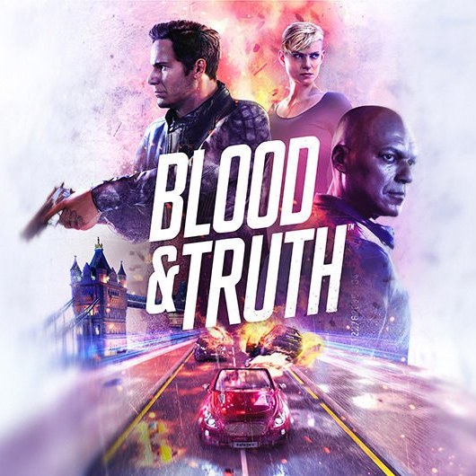 دیسک بازی Blood & Truth کار کرده برای PS4 ریجن ال