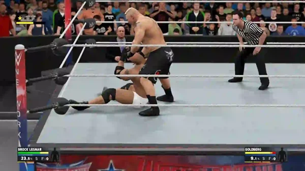 خرید بازی کار کرده WWE 2K17 بدون قاب ؛ هیجان کشتی کج 