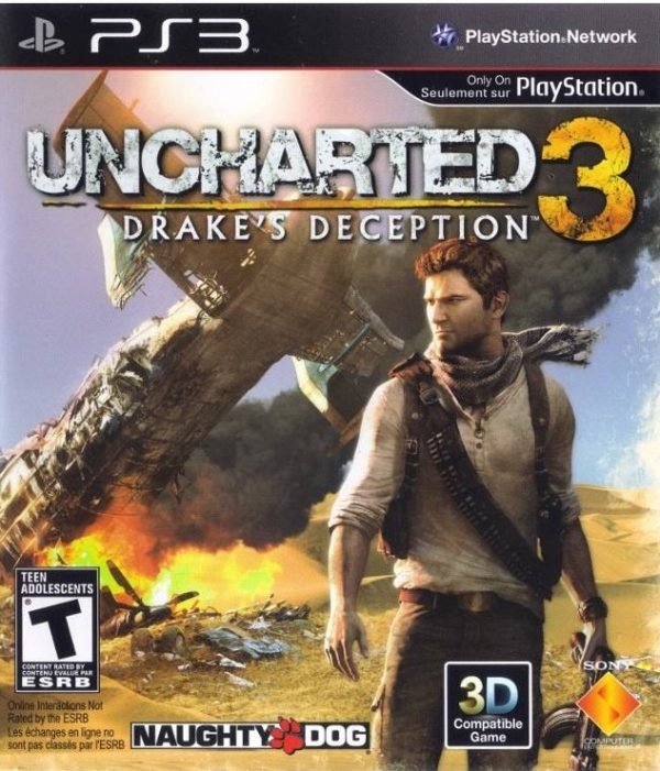 خرید دیسک اصلی بازی Uncharted 3 Drake's Deception کارکرده برای Ps3