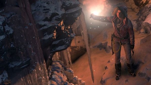 دیسک بازی Rise of the Tomb Raider: 20 Year Celebration کارکرده بدون قاب برای پلی استیشن 4