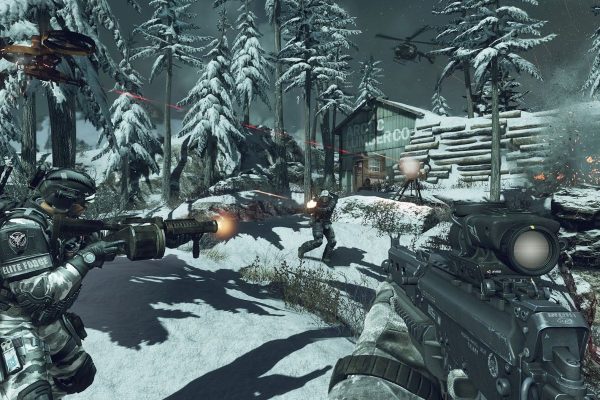 دیسک بازی Call Of Duty Ghosts کارکرده بدون قاب برای پلی استیشن 4