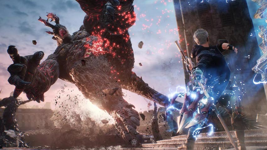 خرید دیسک بازی Devil May Cry 5 کارکرده ریجن All برای PS4 