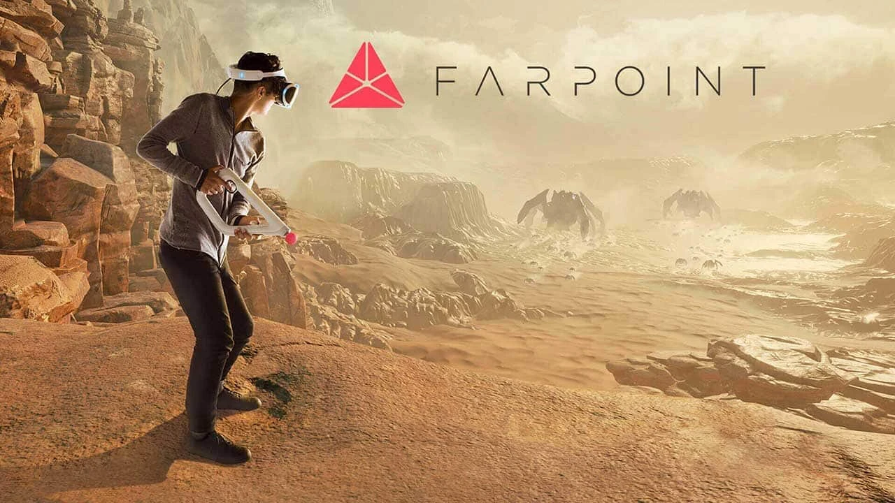 دیسک بازی Farpoint VR کارکرده  ریجن 2 مخصوص PS4
