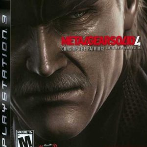 دیسک اصلی بازی بازی Metal Gear Solid 4 کارکرده برای PS3