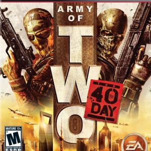 دیسک اصلی Army Of Two: The 40th Day کارکرده برای PS3