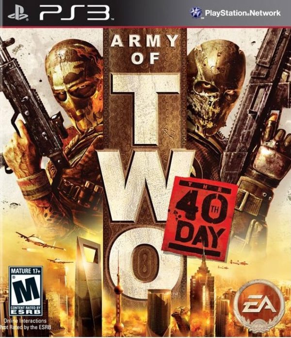 دیسک اصلی Army Of Two: The 40th Day کارکرده برای PS3