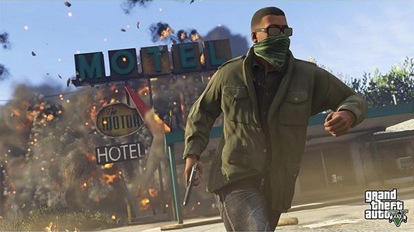 دیسک بازی GTA V  کارکرده – XBOX ONE