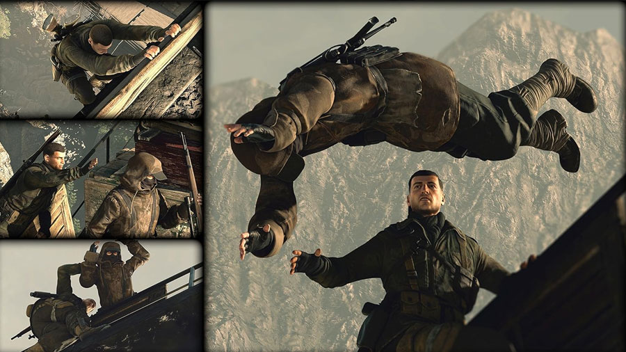  بازی Sniper Elite 4 کارکرده بدون قاب مخصوص PS4