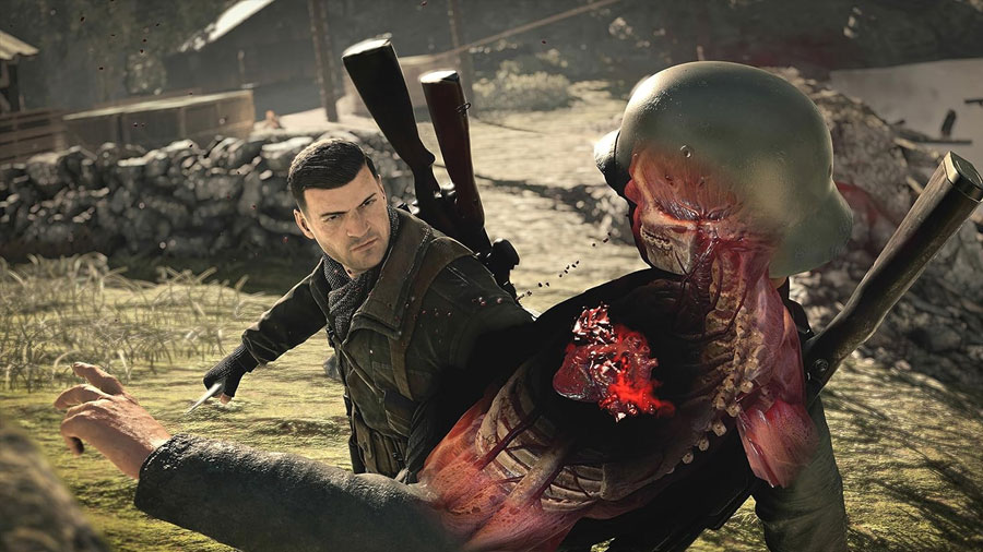 بازی Sniper Elite 4 کارکرده بدون قاب مخصوص PS4