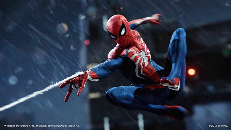 دیسک بازی اسپایدرمن spiderman مخصوص Ps4 ریجن All کارکرده