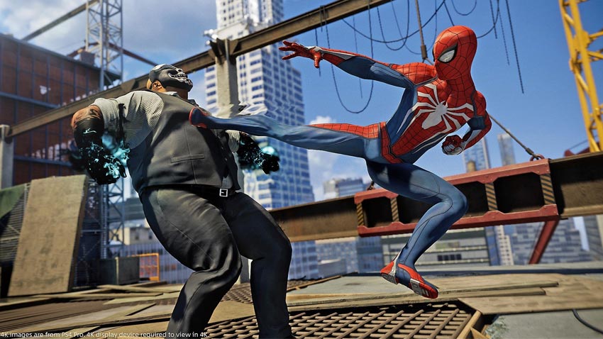 دیسک بازی اسپایدرمن spiderman مخصوص Ps4 ریجن All کارکرده