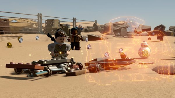 دیسک بازی Lego Star Wars The Force Awakens کارکرده برای پلی استیشن 4