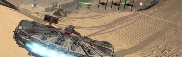 دیسک بازی Lego Star Wars The Force Awakens کارکرده برای پلی استیشن 4