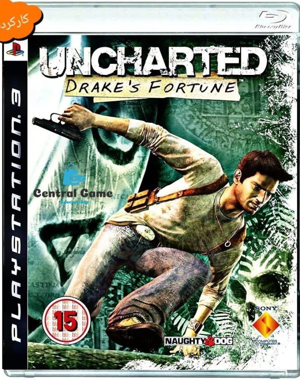 دیسک اصلی بازی Uncharted Drake’s Fortune کارکرده برای Ps3