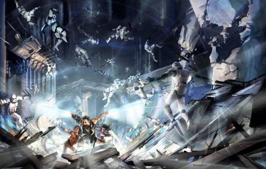 دیسک بازی Star Wars - The Force Unleashed برای PS3 کارکرده