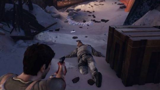 دیسک اصلی uncharted 2 کارکرده برای PS3
